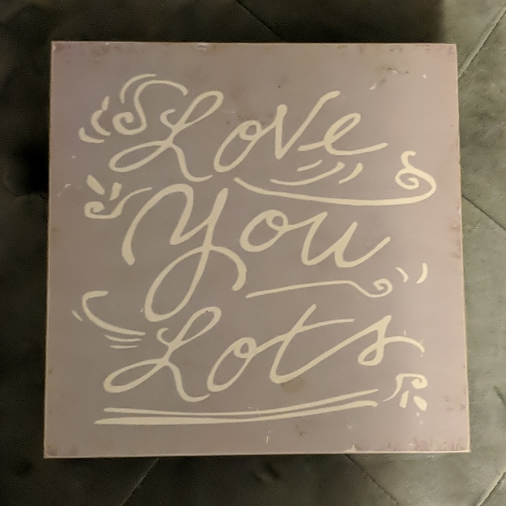 Rustic home sign
